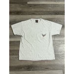 2001 Vintage Harley Davidson Ft. Myers Florida Pocket T Shirt Y2K - Men’s Large